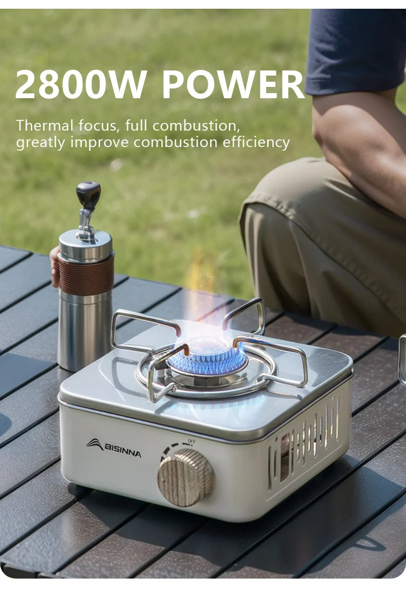 BISINNA Camping Gas Stove is a versatile, portable cooking solution