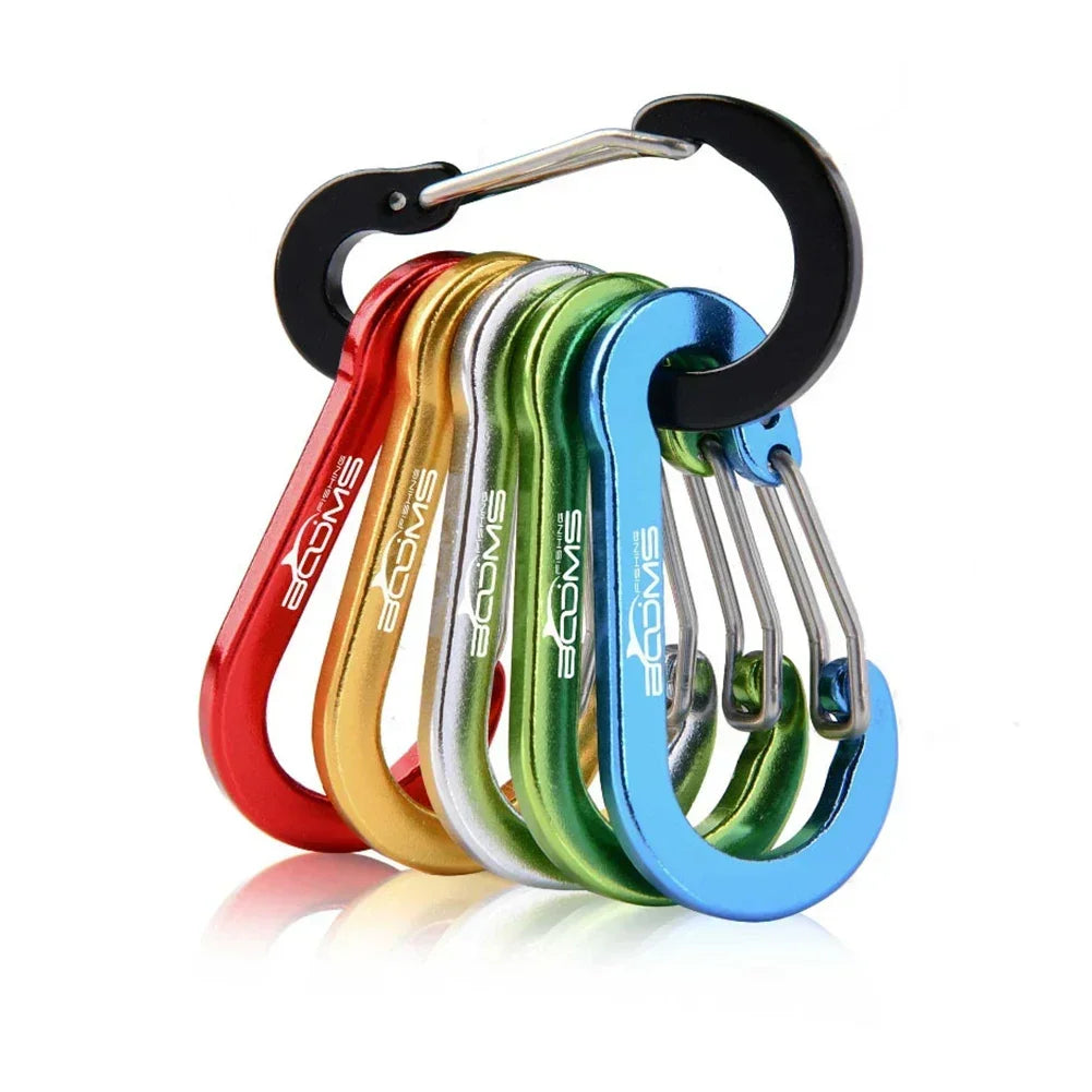 Carabiner Clip Set Tourist Small Hooks