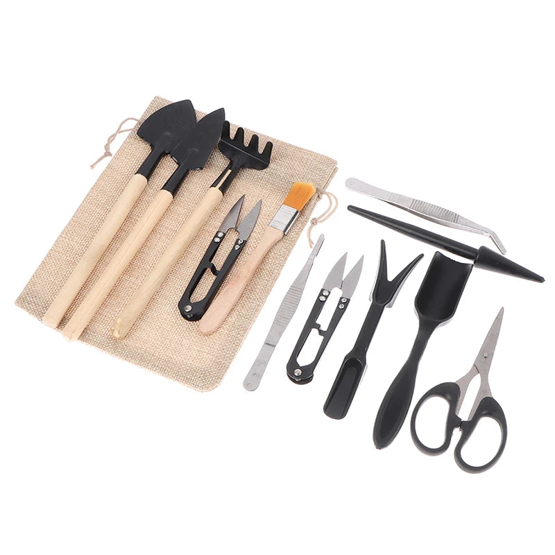 13 Pcs Plant Garden Tools Set for Succulents, Potted Plants, and Seedling Starter