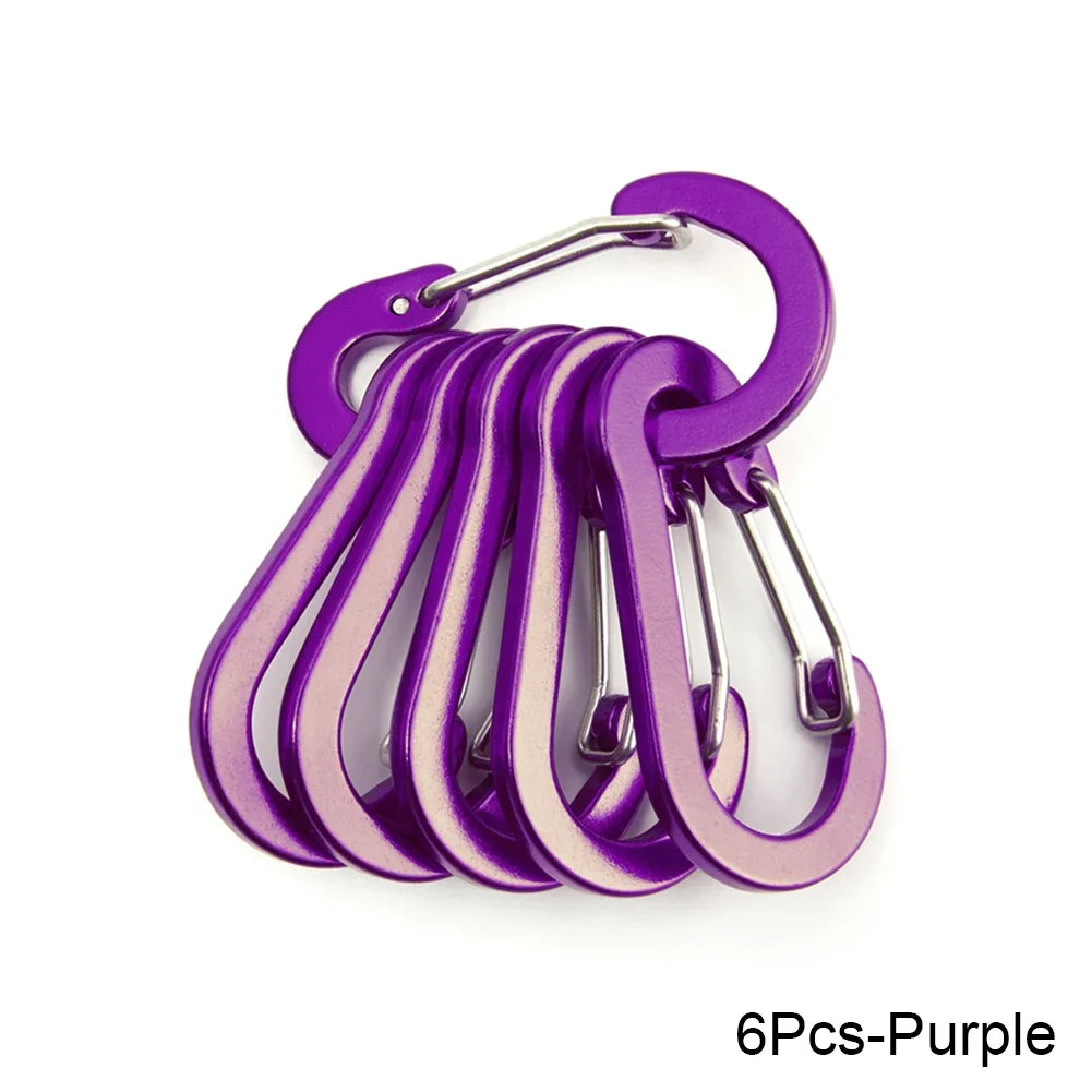 Carabiner Clip Set Tourist Small Hooks