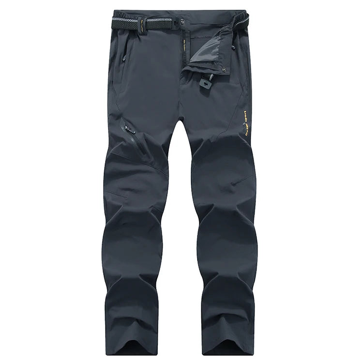 Four sided elastic quick drying mountaineering pants