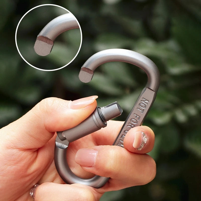 Outdoor Carabiners Clip Keychain