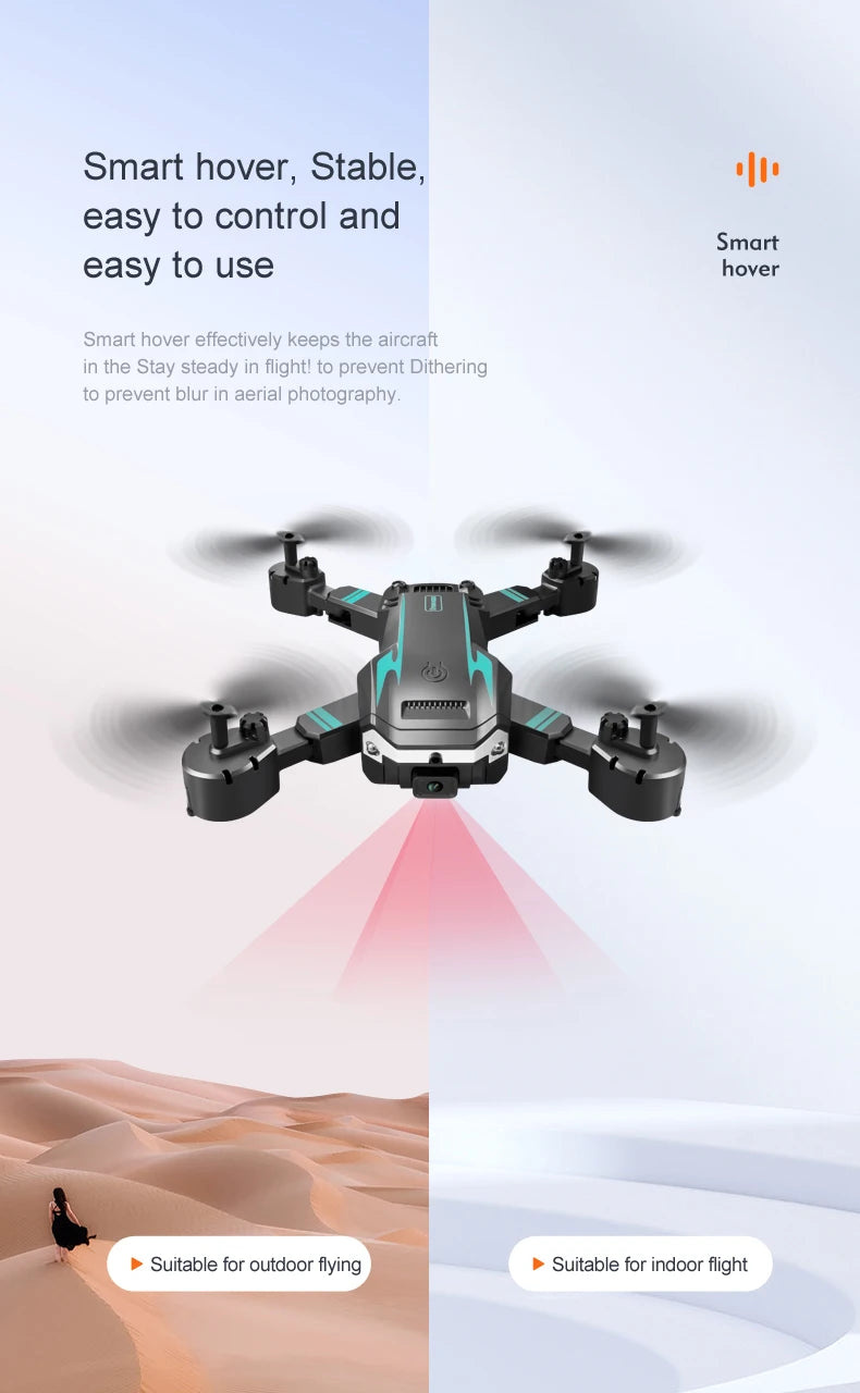 KBDFA G6 New Professional Foldable Quadcopter Aerial Drone S6 HD Camera