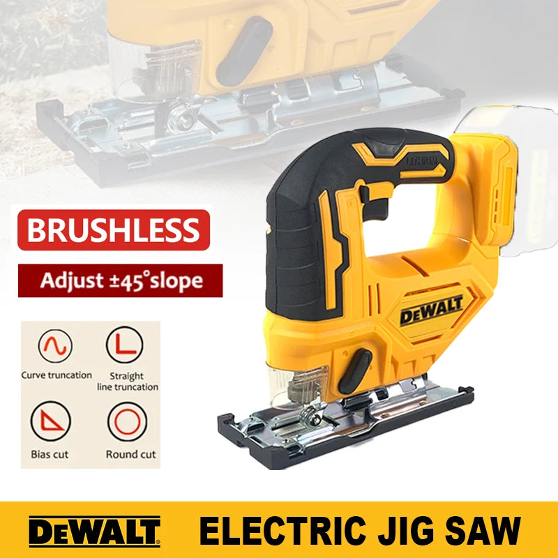 Dewalt Cordless Electric Jig Saw Portable Adjustable Woodworking Power Tool  20V Battery