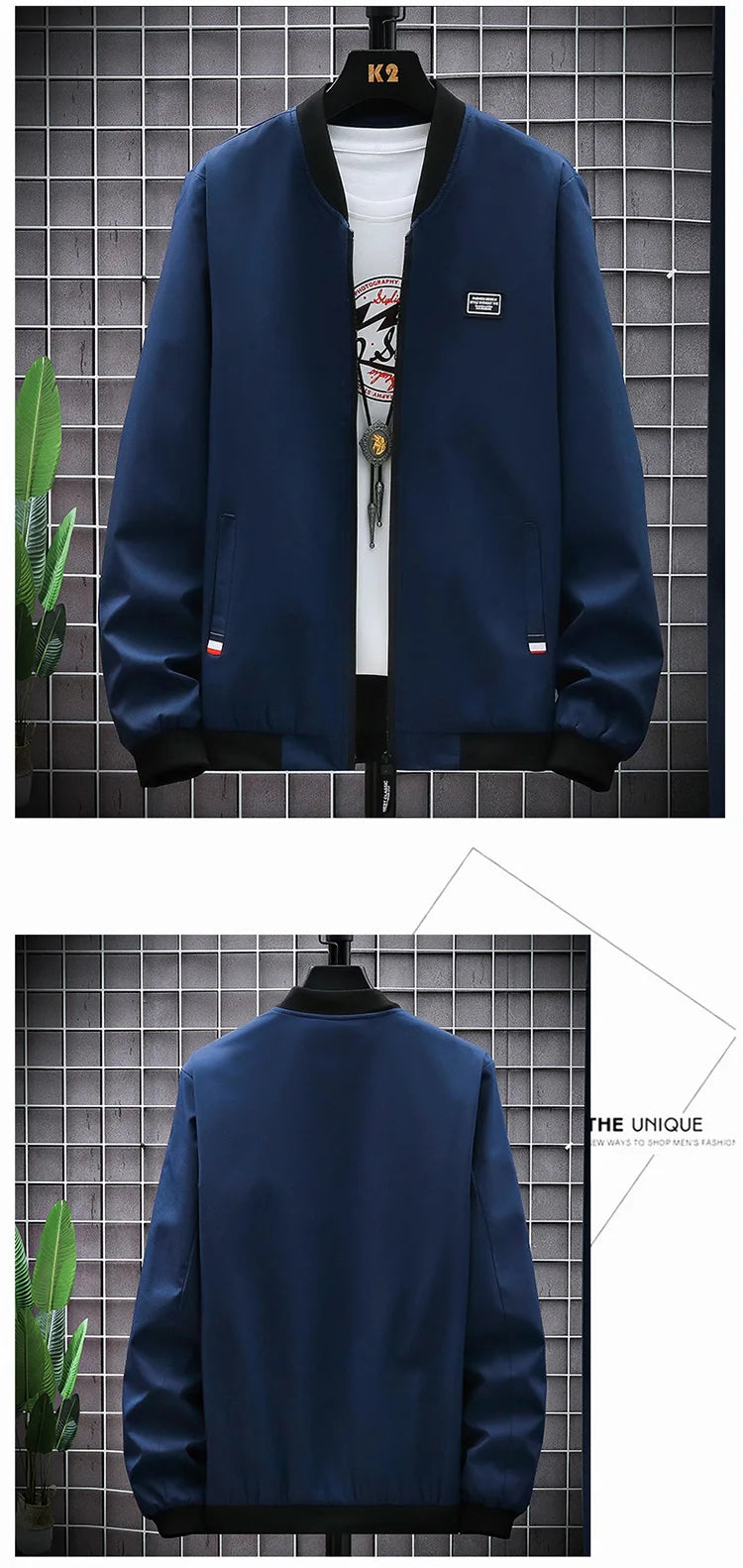 Lightweight Windbreaker Spring Autumn Jacket