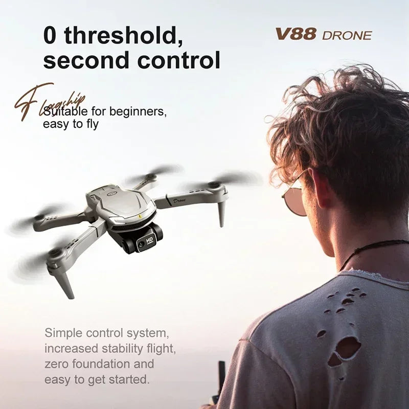 For Xiaomi V88 Drone 8K 5G GPS Professional HD Aerial Photography Remote Control