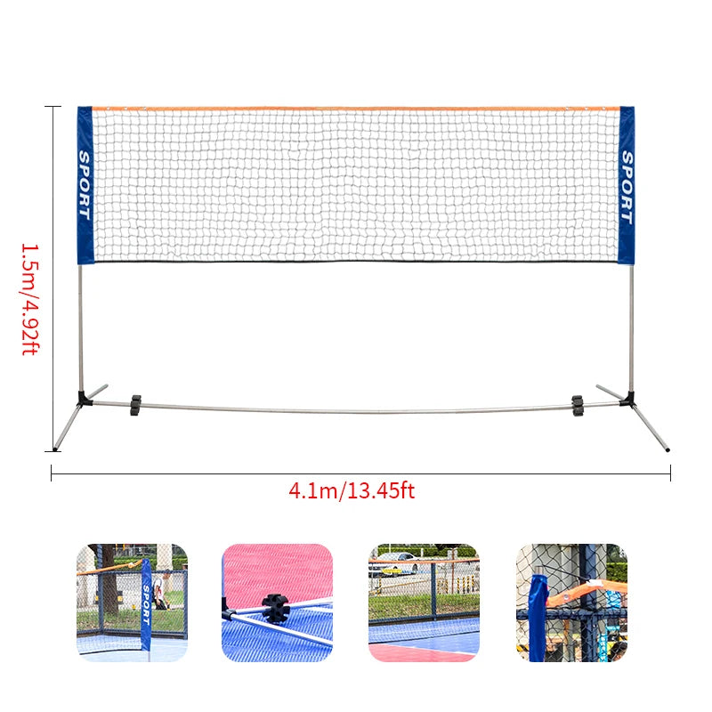 Portable standard Badminton Net