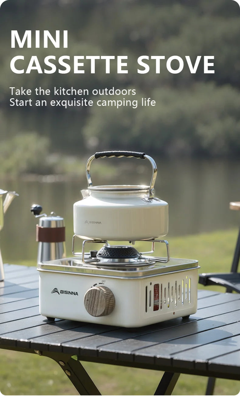 BISINNA Camping Gas Stove is a versatile, portable cooking solution