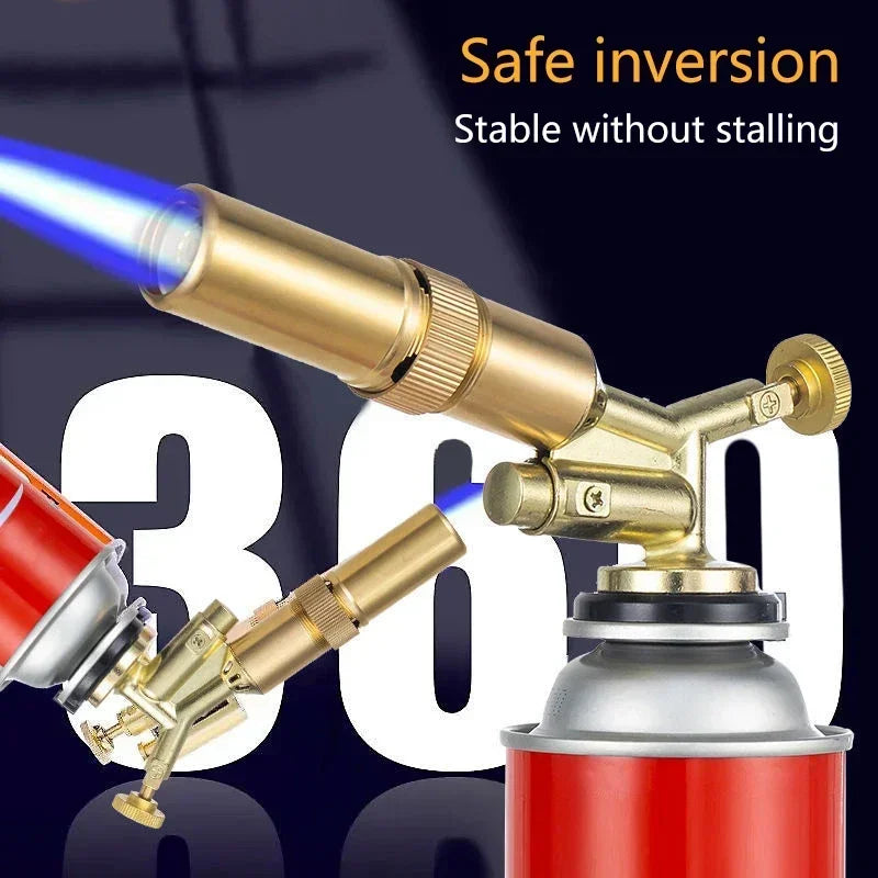 Portable Welding Gas Torch Flame Butane Burner: