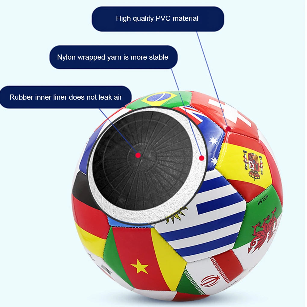 National Flag Colours Soccer Ball