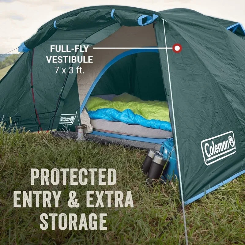 Skydome Camping Tent with Full-Fly Weather Vestibule