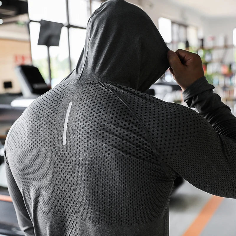 Men's Fitness Tracksuit with Hoodie