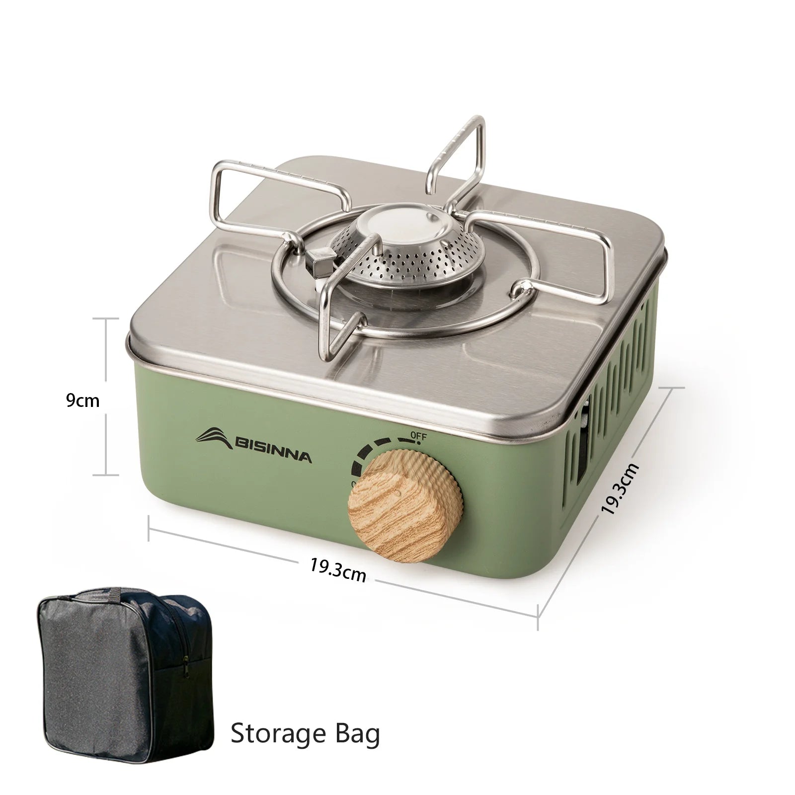 BISINNA Camping Gas Stove is a versatile, portable cooking solution