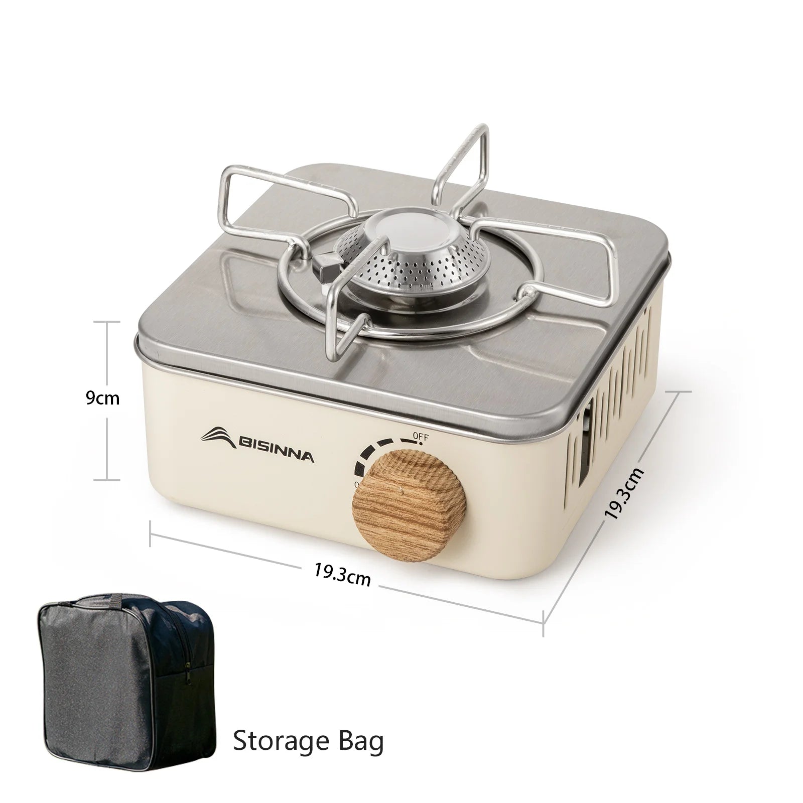 BISINNA Camping Gas Stove is a versatile, portable cooking solution