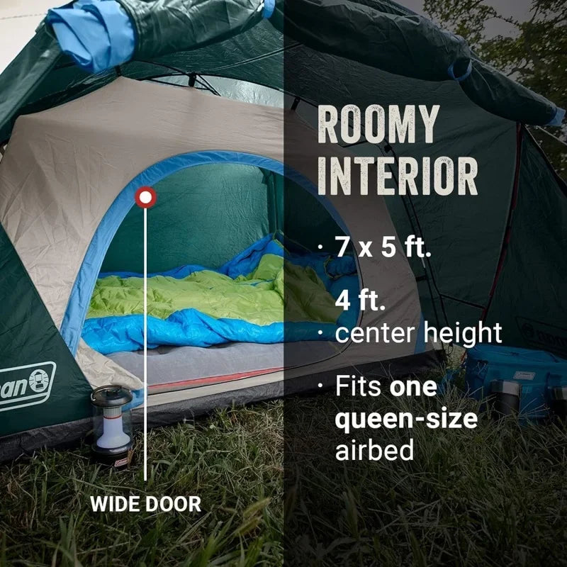 Skydome Camping Tent with Full-Fly Weather Vestibule