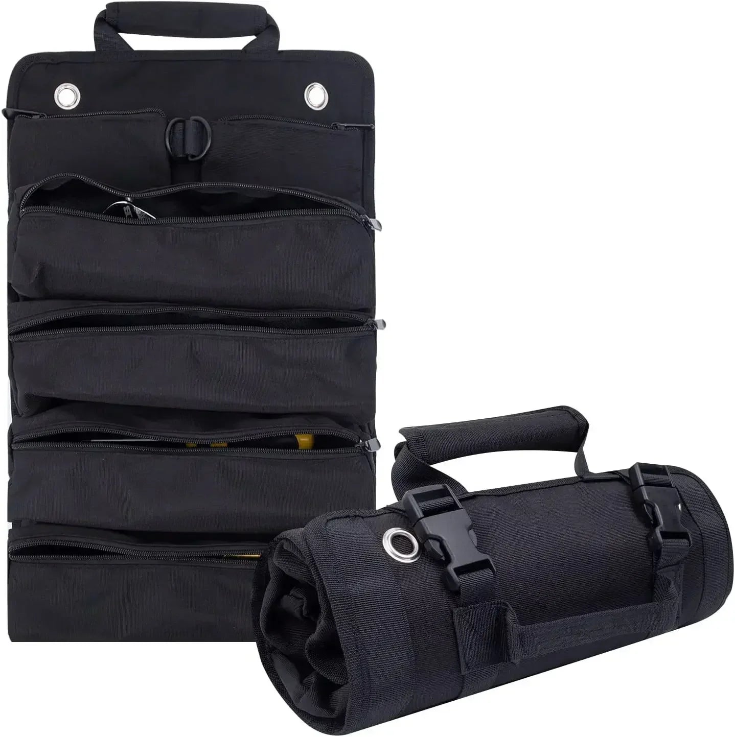 Multi-Purpose Tool Bag High Quality Professional Multi Pocket Hardware Tools Pouch Roll UP Portable Small Tools Organizer Bag