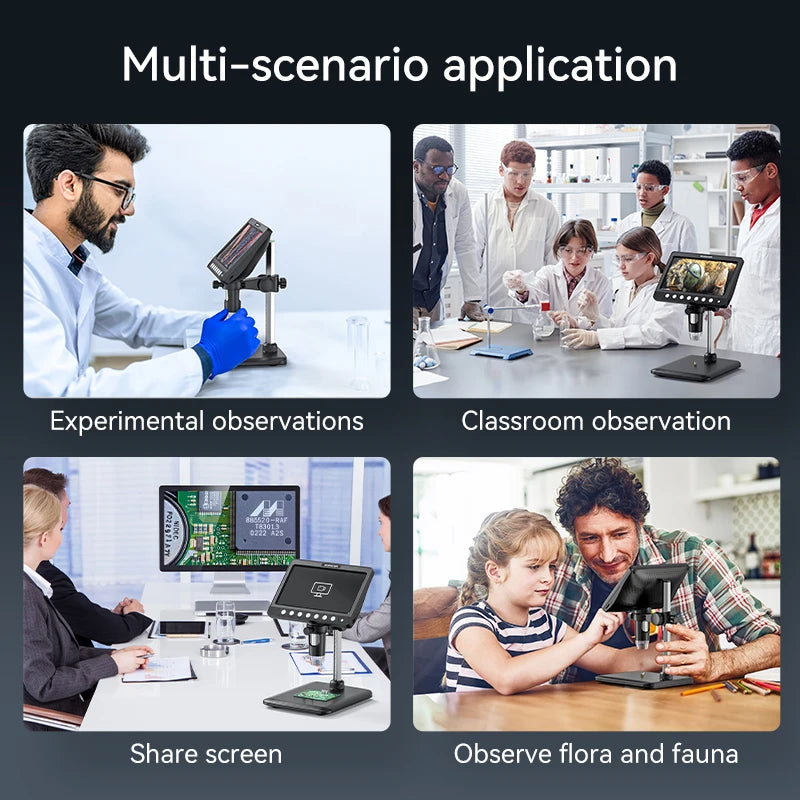 7-Inch IPS Digital Coin Microscope – Key Features