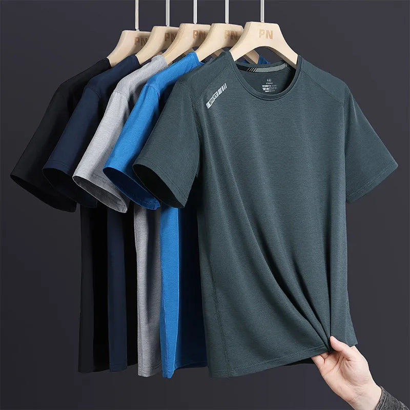 Quick-Dry GYM Sports Streetwear Fashion Oversized Tshirt