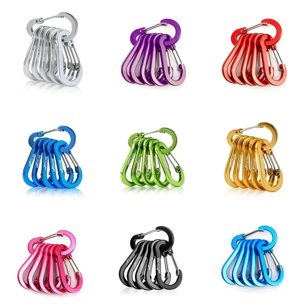 Carabiner Clip Set Tourist Small Hooks