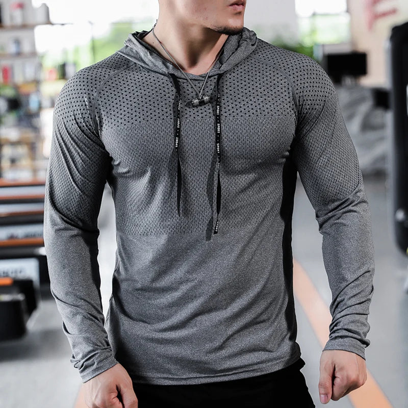 Men's Fitness Tracksuit with Hoodie