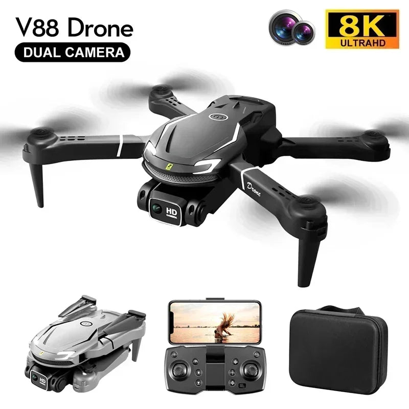 For Xiaomi V88 Drone 8K 5G GPS Professional HD Aerial Photography Remote Control