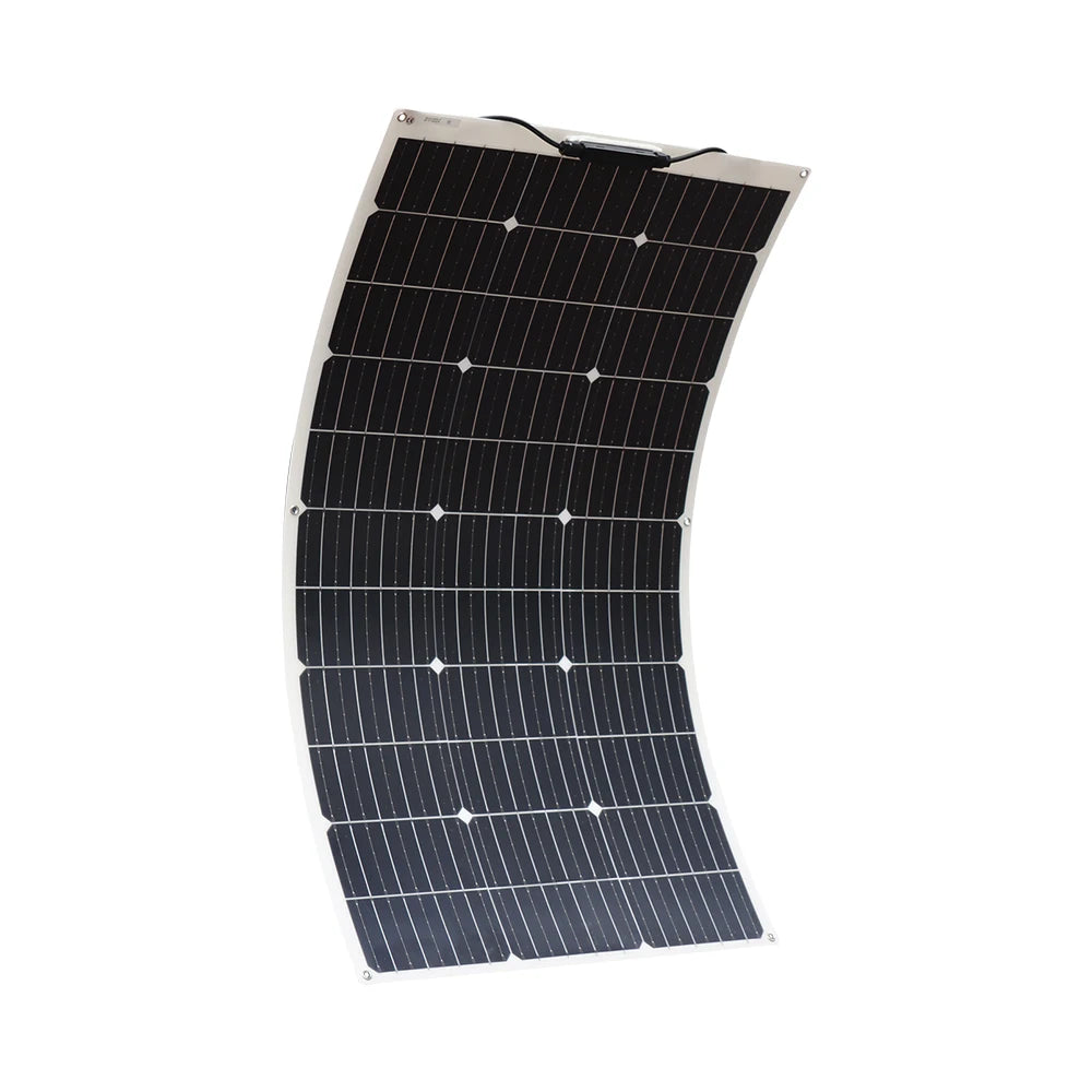 An 18V, 100W solar panel with a 12V output is a flexible and versatile photovoltaic module