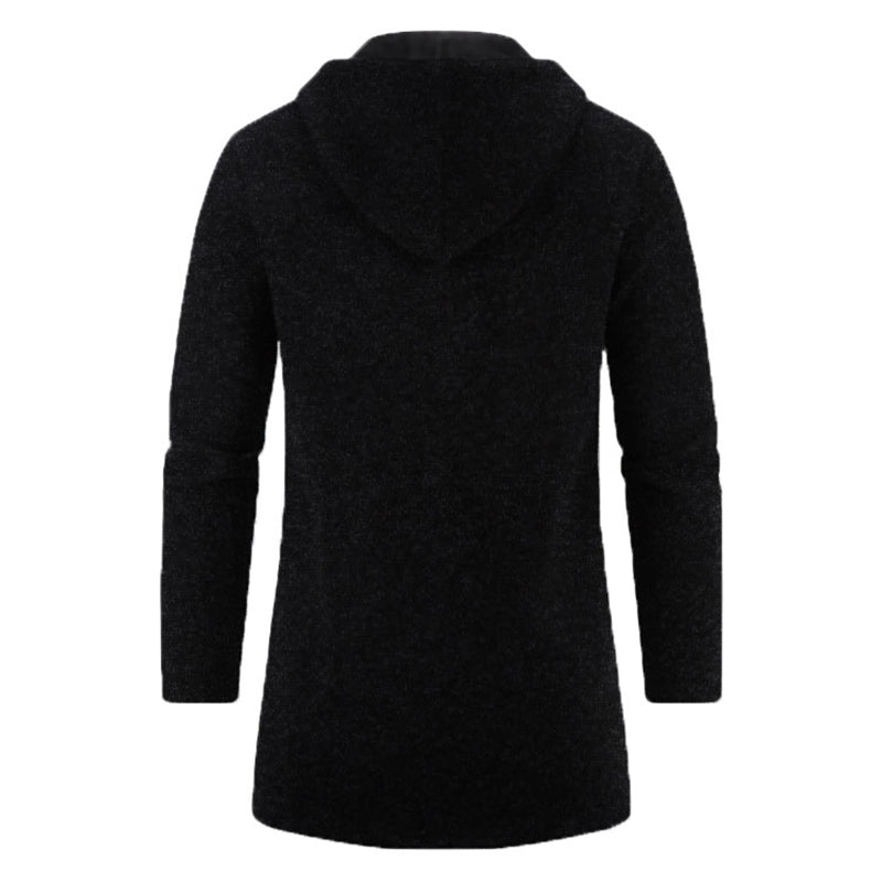 Men's Hoodies Long Sleeve Sweatshirts for Men Zipper Hooded Oversize Winter Top Jacket