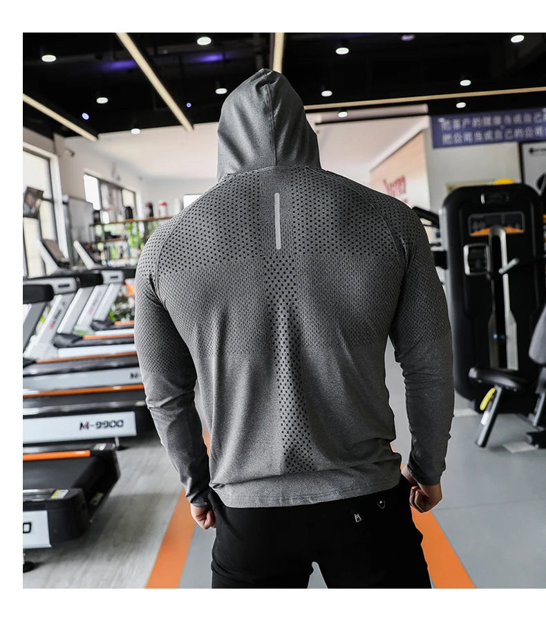 Men's Fitness Tracksuit with Hoodie