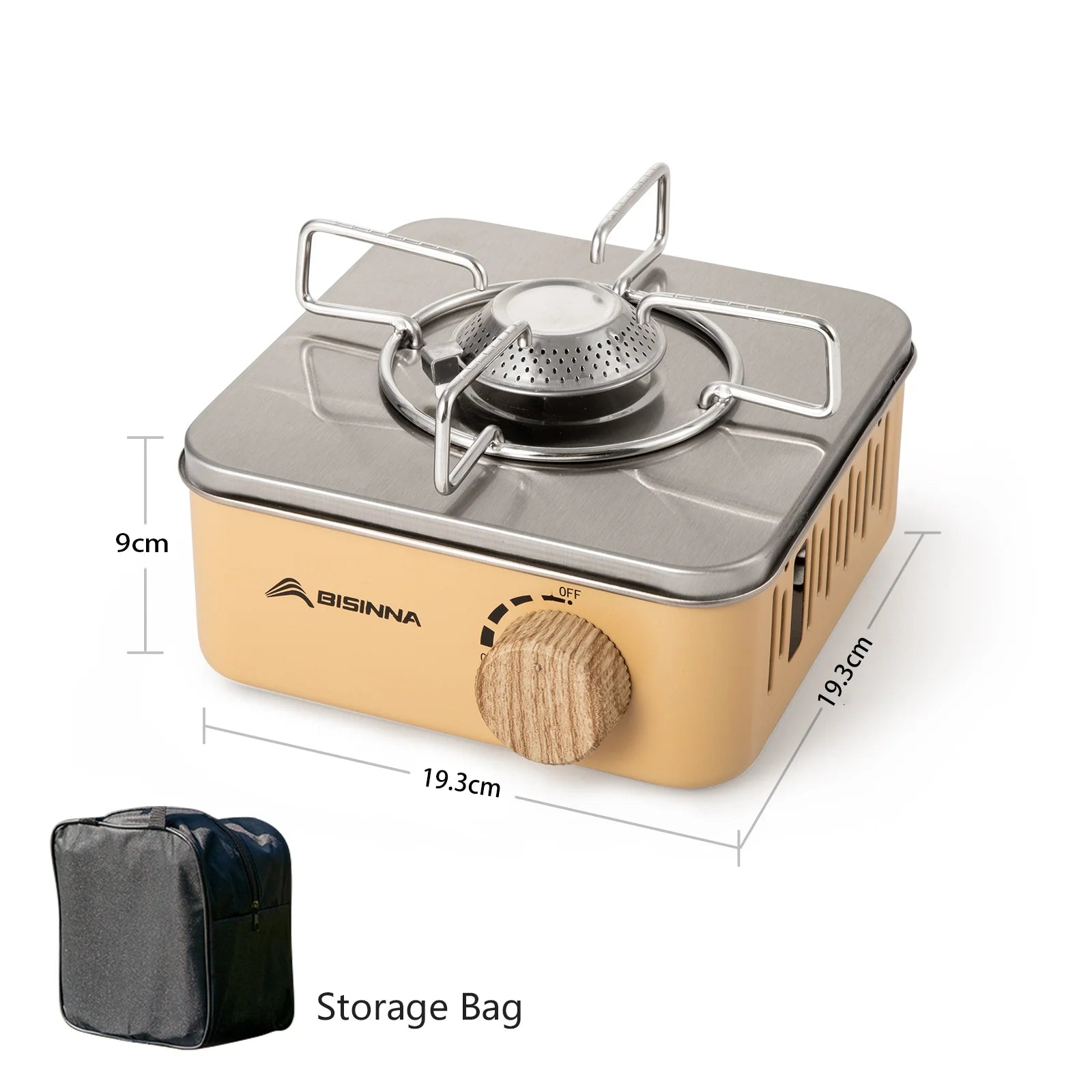 BISINNA Camping Gas Stove is a versatile, portable cooking solution