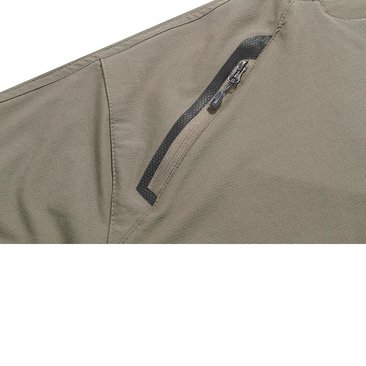 Four sided elastic quick drying mountaineering pants