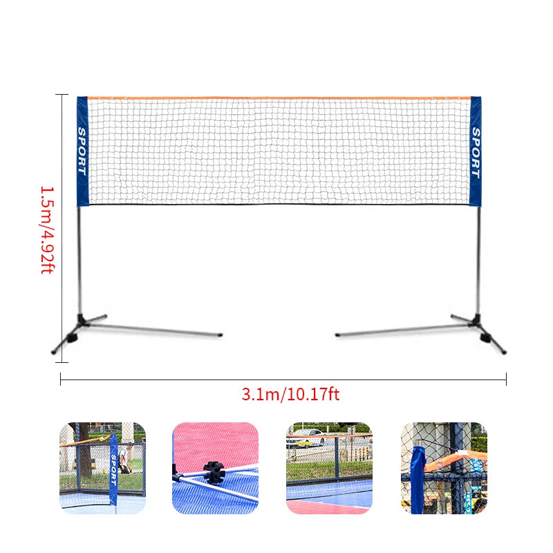 Portable standard Badminton Net