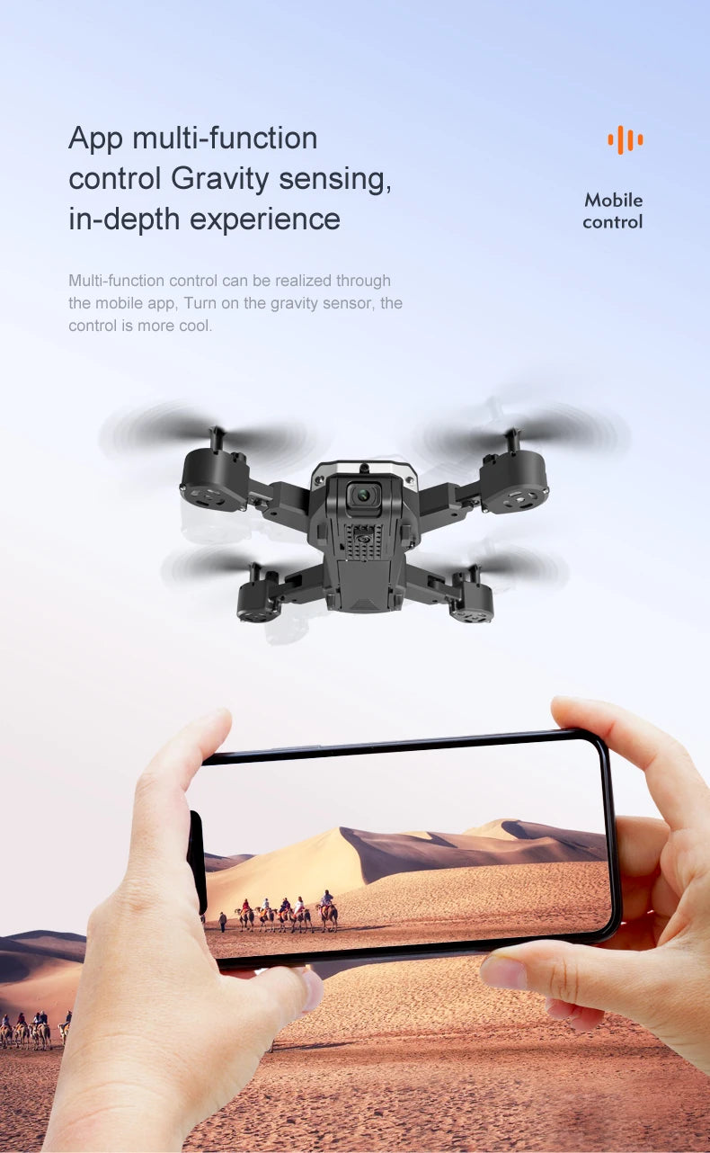 KBDFA G6 New Professional Foldable Quadcopter Aerial Drone S6 HD Camera