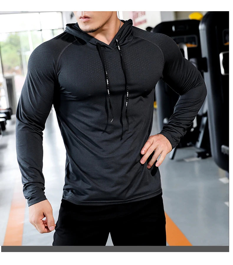 Men's Fitness Tracksuit with Hoodie