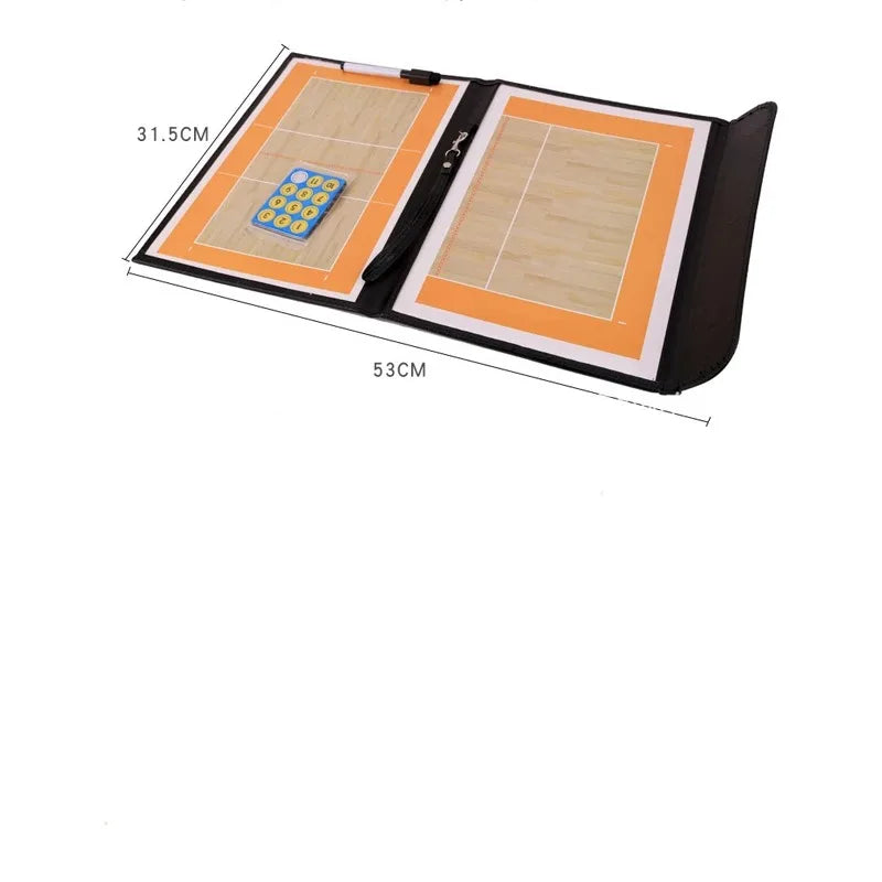 Portable Foldable Volleyball Tactical Board