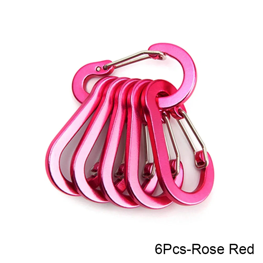 Carabiner Clip Set Tourist Small Hooks