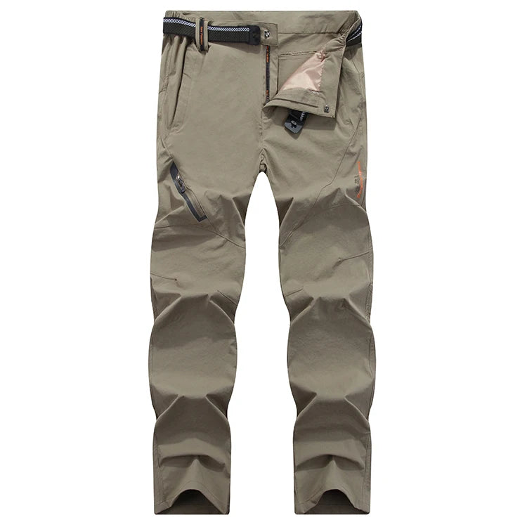 Four sided elastic quick drying mountaineering pants