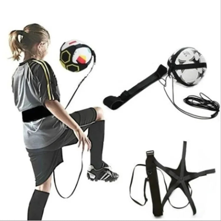 Soccer Ball Juggle Bags Children Auxiliary Circling Belt