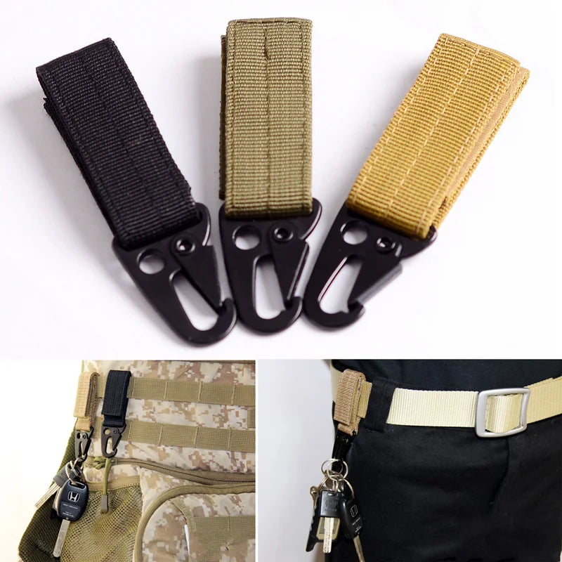 Tactical Carabiner Outdoor Keychain