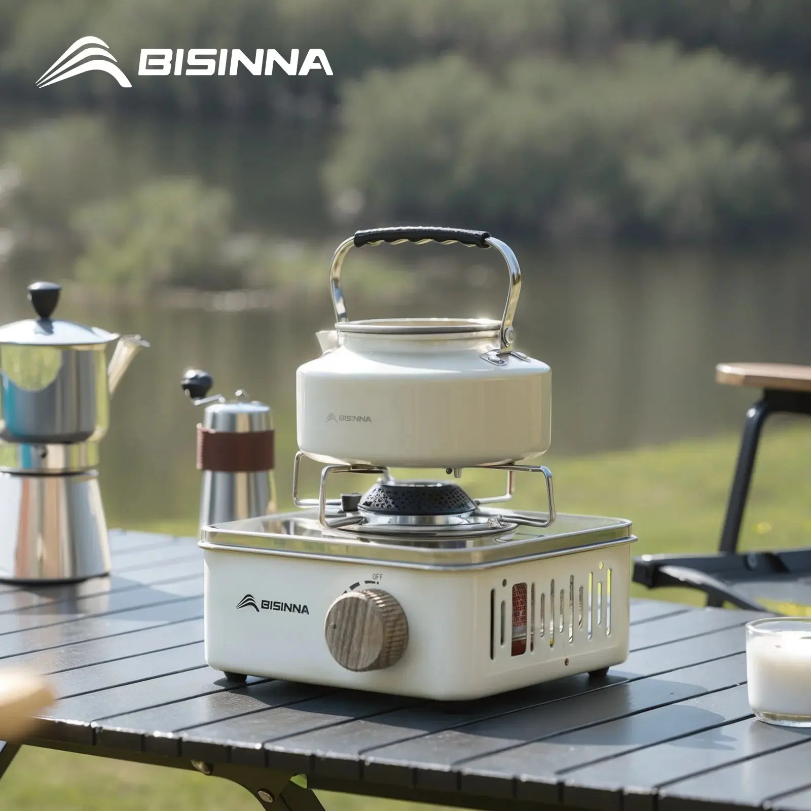 BISINNA Camping Gas Stove is a versatile, portable cooking solution