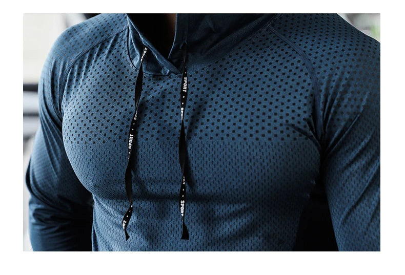 Men's Fitness Tracksuit with Hoodie